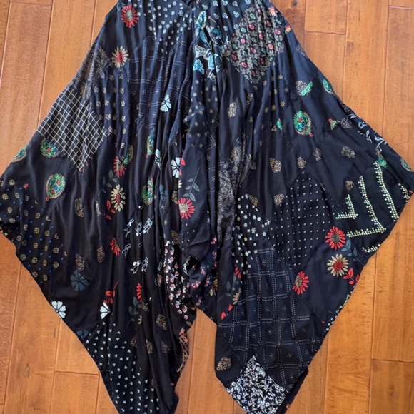 Boho Crotch Drop Tank Dress Jumpsuit Hippie Oversized O/S - Picture 8 of 15